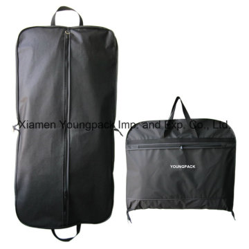 Custom Black PEVA/Non-Woven Travel Suit Cover